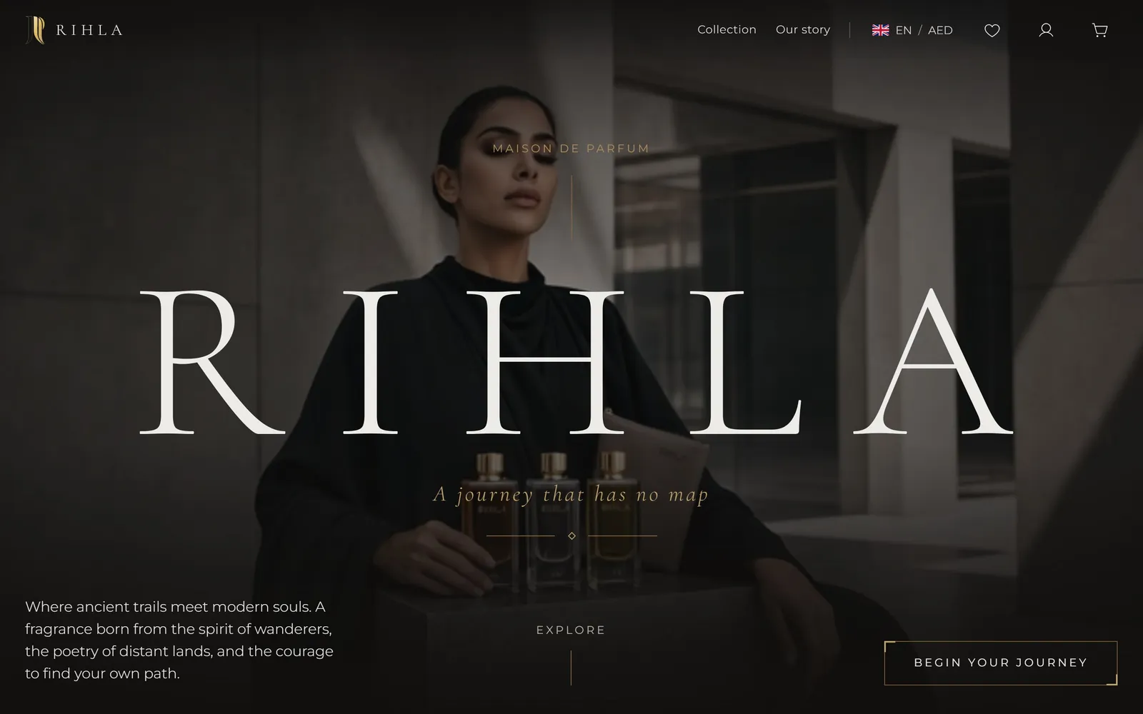 RIHLA storefront home: a journey that has no map